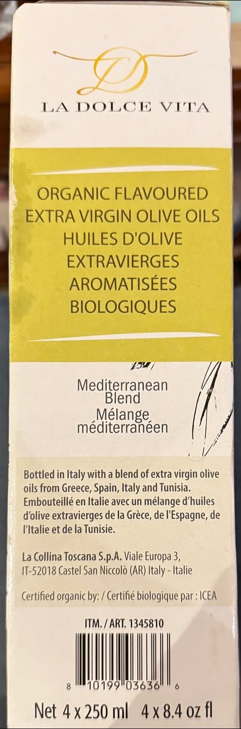 La Dolce Vita Mediterranean Blend Olive Oils Set image indicator(3)
