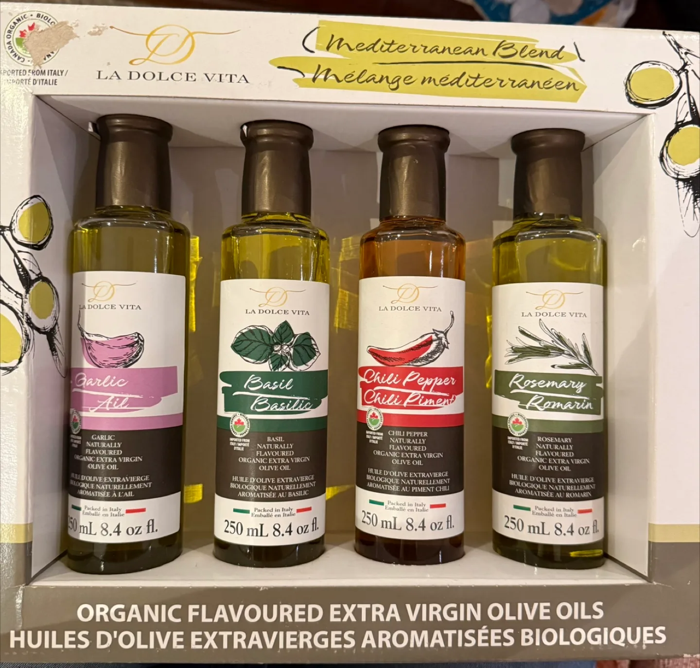 La Dolce Vita Mediterranean Blend Olive Oils Set thumbnail