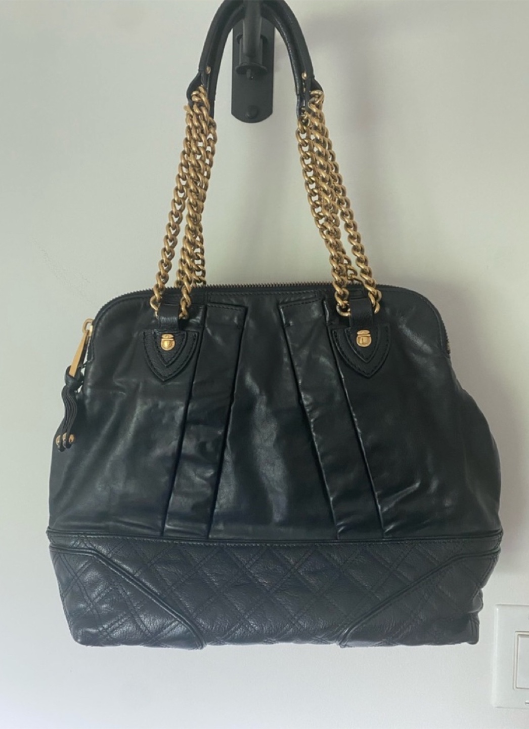 Marc Jacobs Black Leather Handbag - photo 2