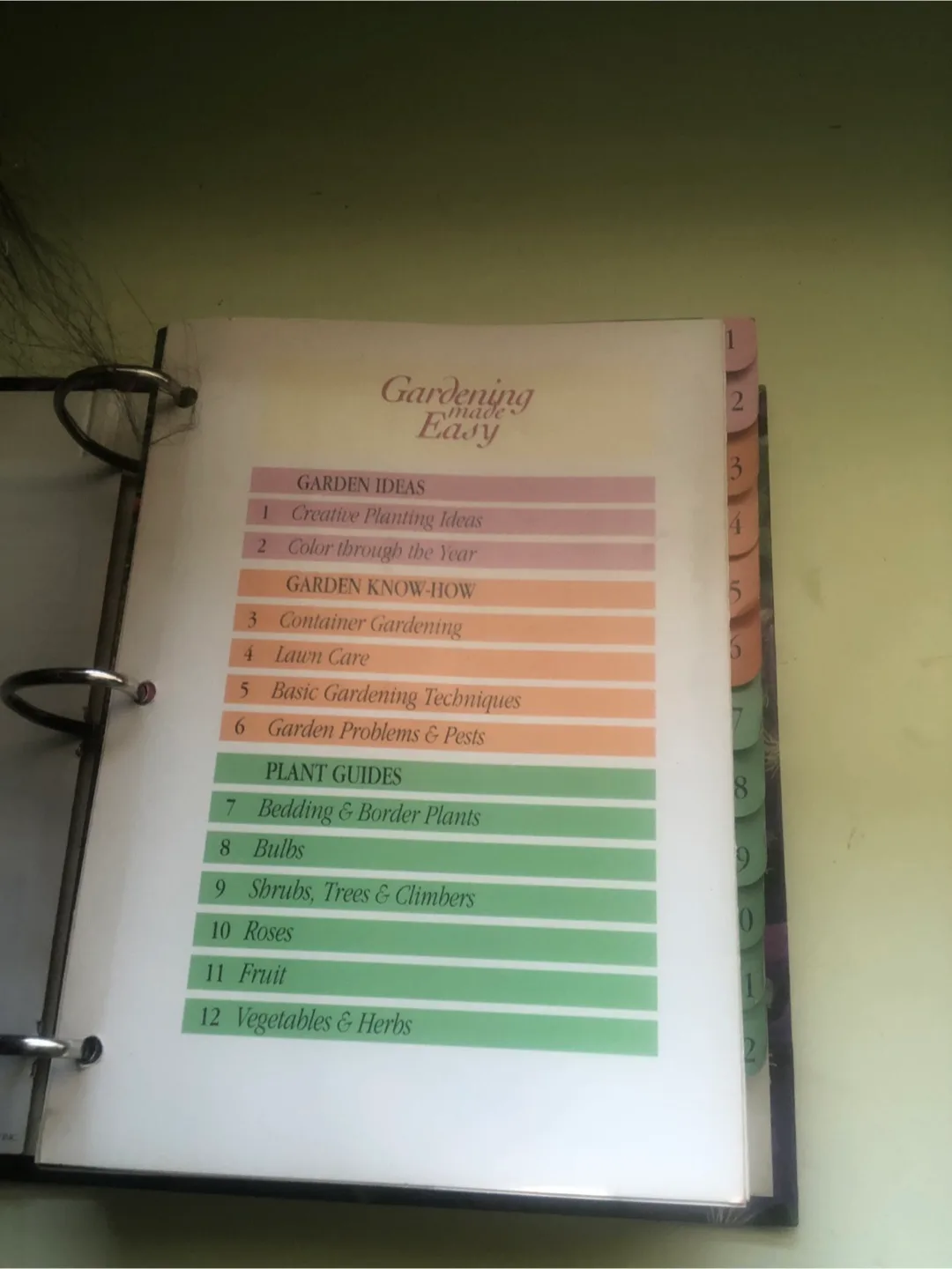 NEW Excellent Gardening Book beautiful photographed pictures image indicator(4)