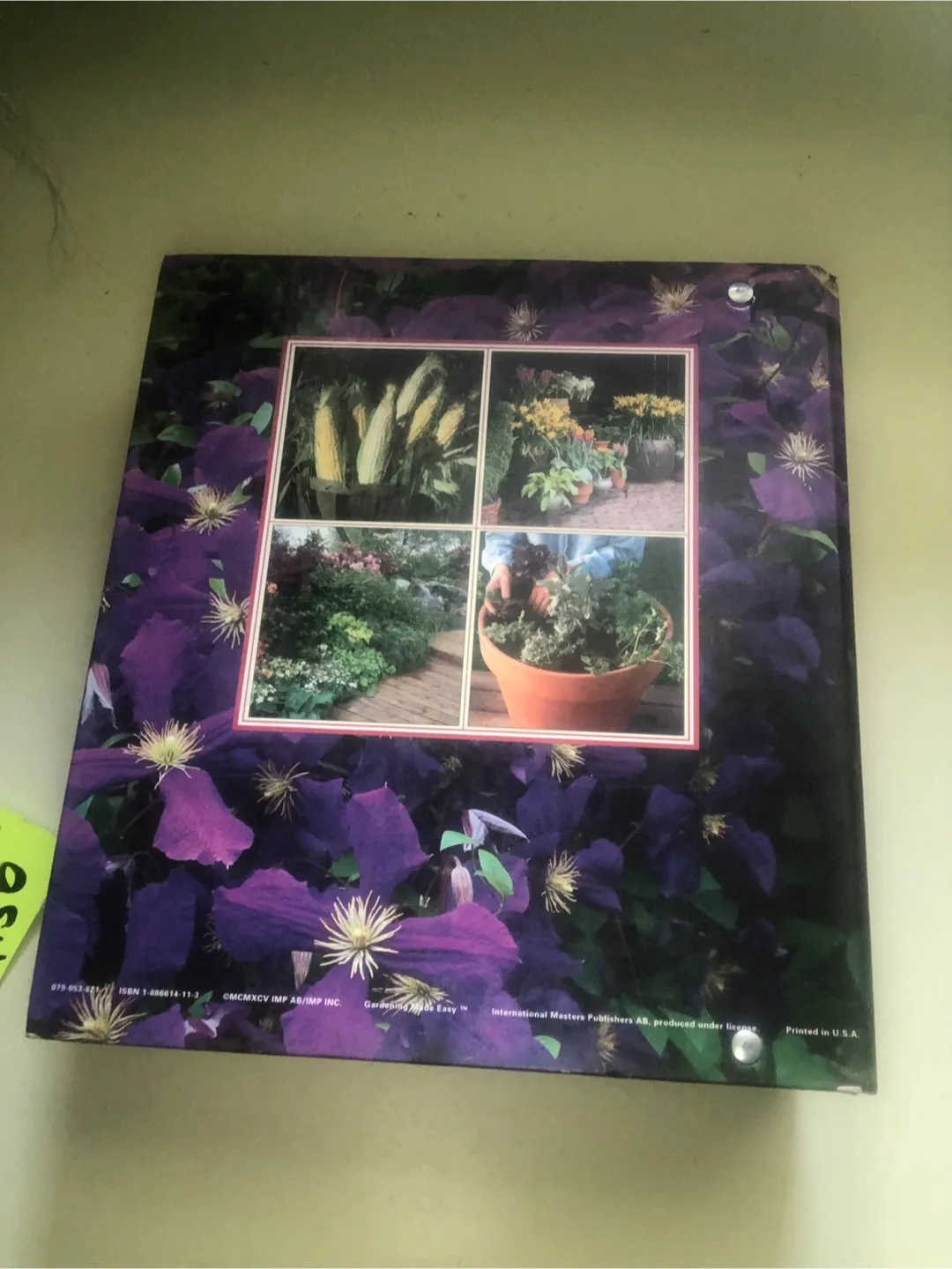 NEW Excellent Gardening Book beautiful photographed pictures image indicator(2)