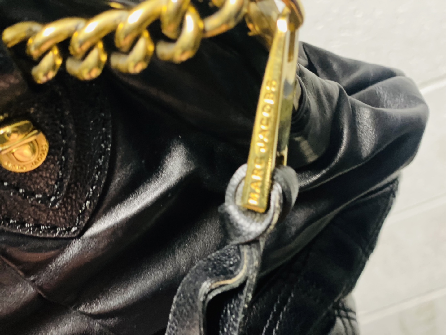 Marc Jacobs Black Leather Handbag - photo 5