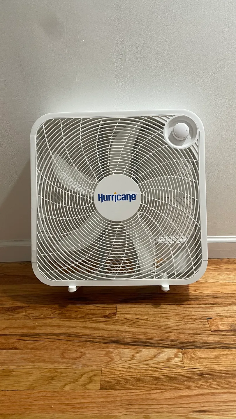 🥕 Hurricane Box Fan - White thumbnail