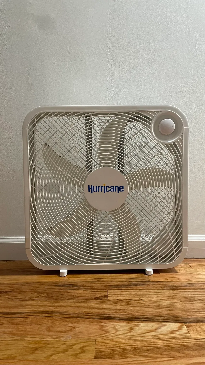 Hurricane Box Fan - White image indicator(2)