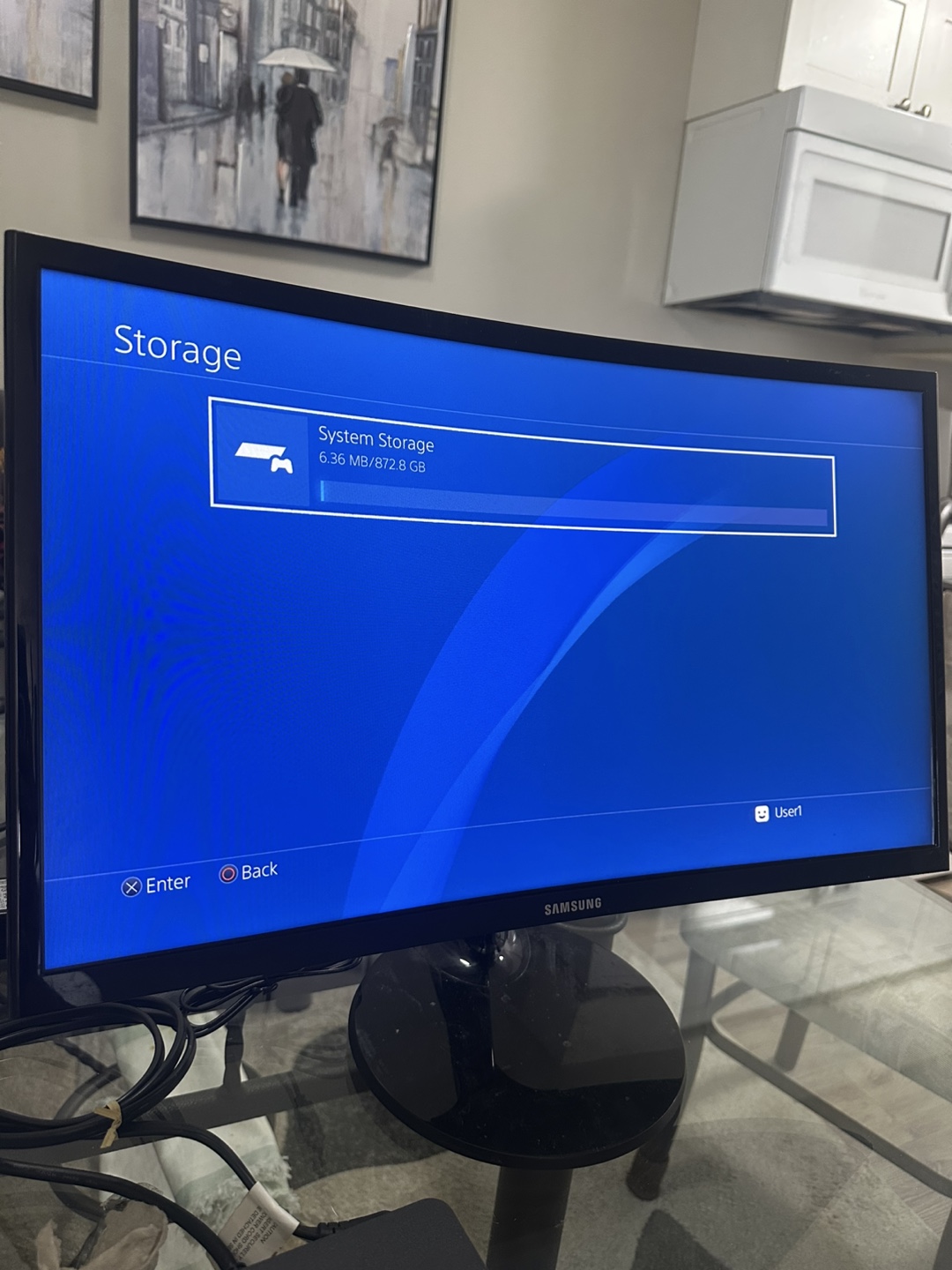 Samsung 24” Curved LED Gaming Monitor– Excellent Condition - photo 2