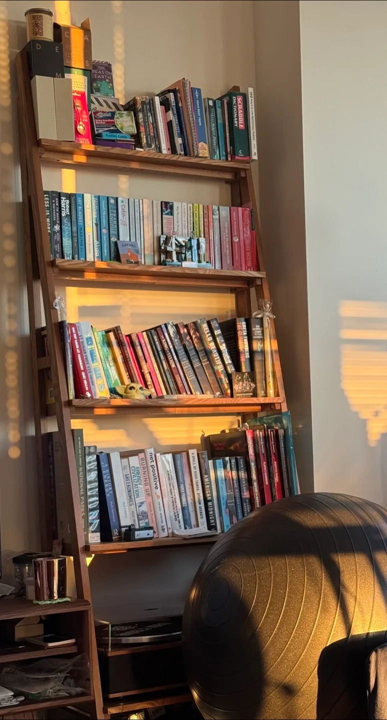 Ogden Leaning Ladder Bookcase image indicator(5)