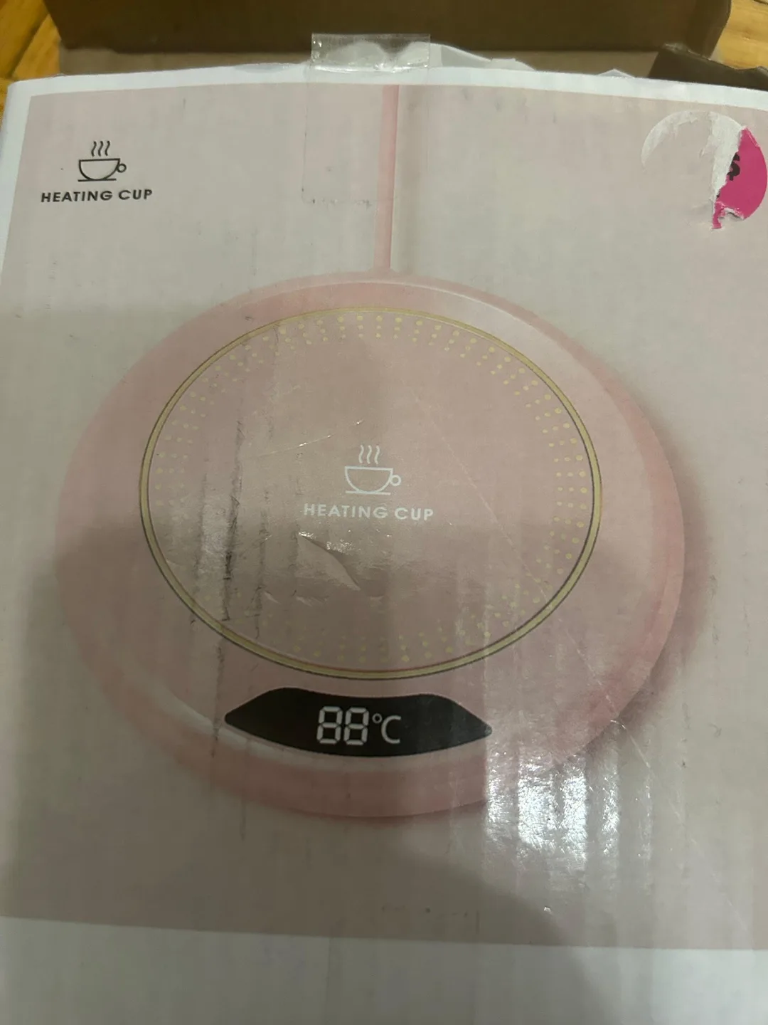 Pink Heating Cup Pad thumbnail