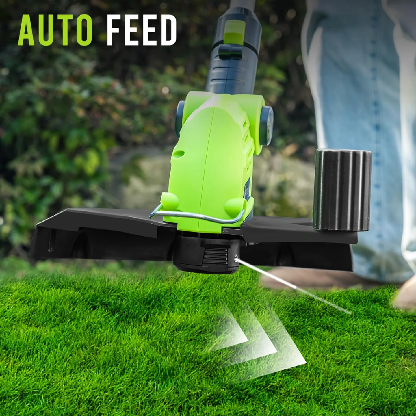 STEELITE 21V Cordless String Trimmer w Battery + Charger image indicator(4)