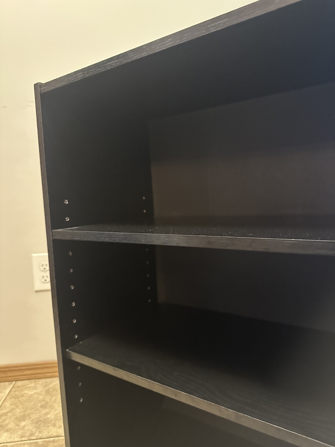 Black Bookcase / Bookshelf - photo 2