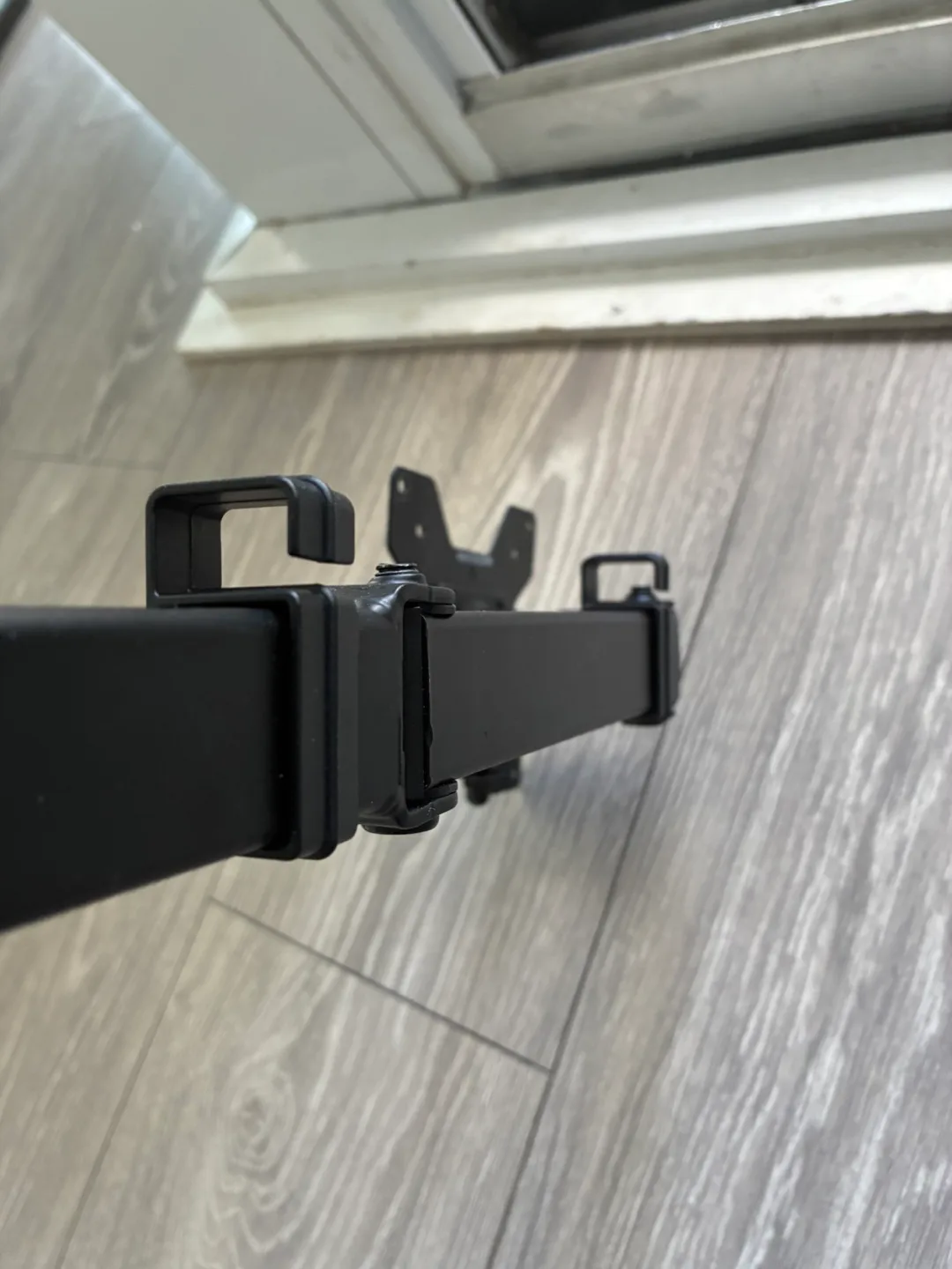 Black Monitor Desk Mount image indicator(2)