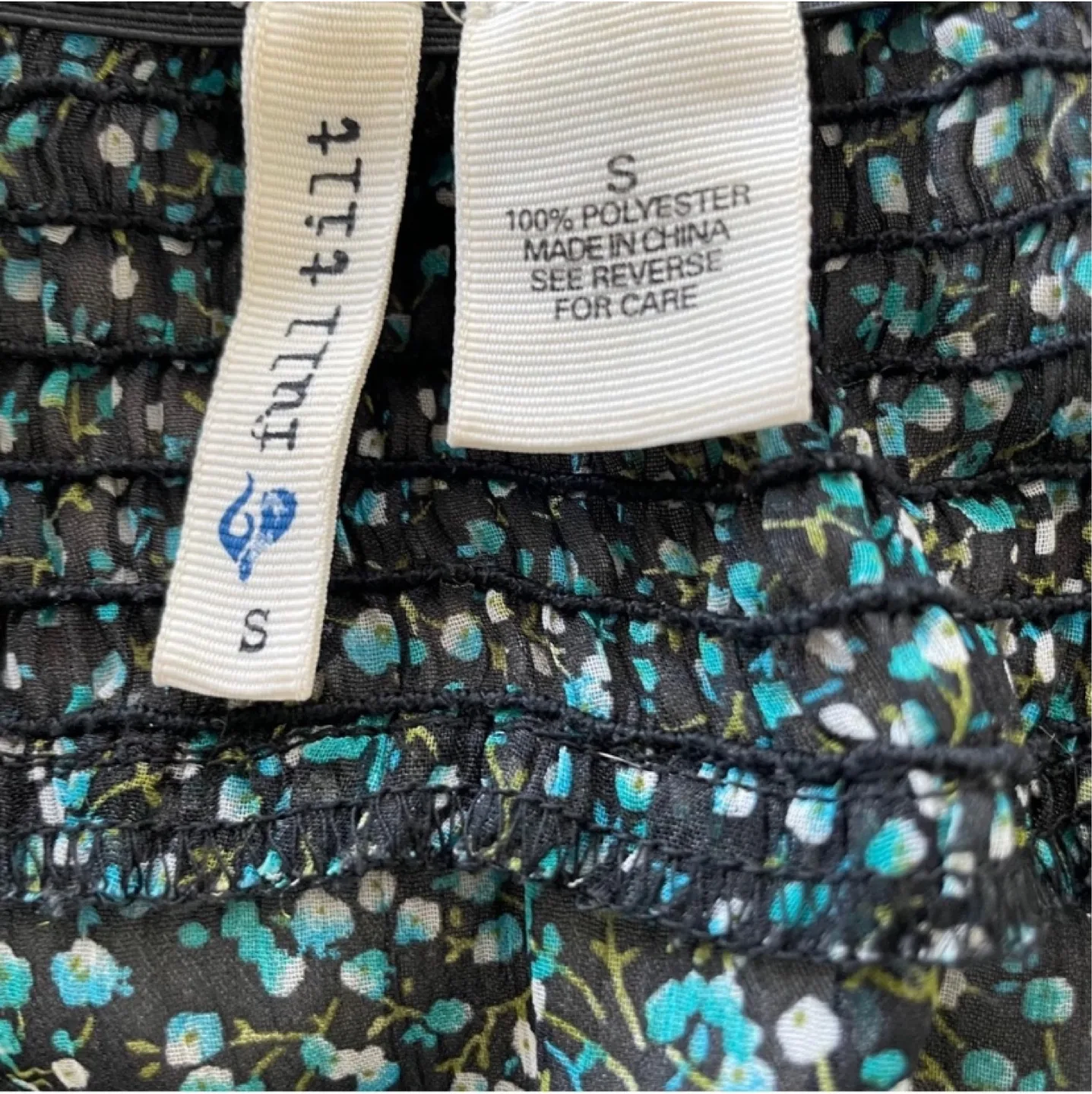 Y2K Floral Ruffle Micro Floral Cami Size Small image indicator(9)