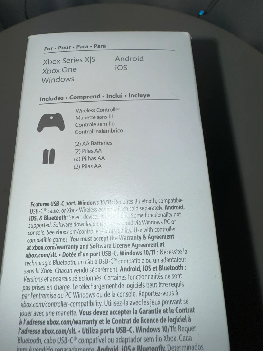 New Xbox Core Wireless Controller - Astral Purple image indicator(5)