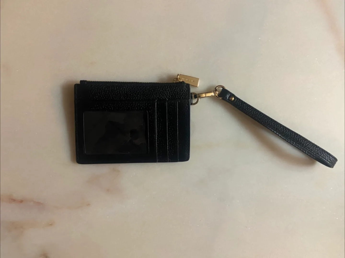 Real small black Michael Kors coin purse image indicator(2)
