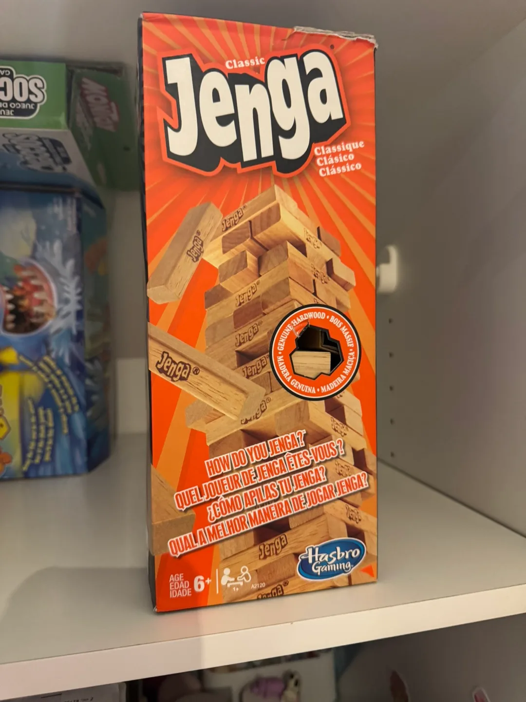 Classic Jenga by Hasbro Gaming thumbnail