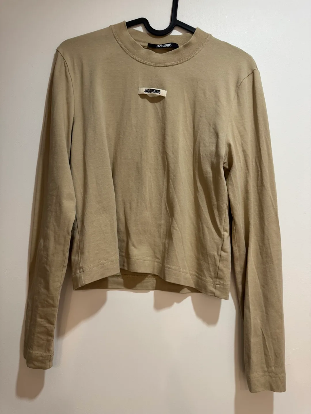 Jacquemus Beige Long Sleeve Top thumbnail