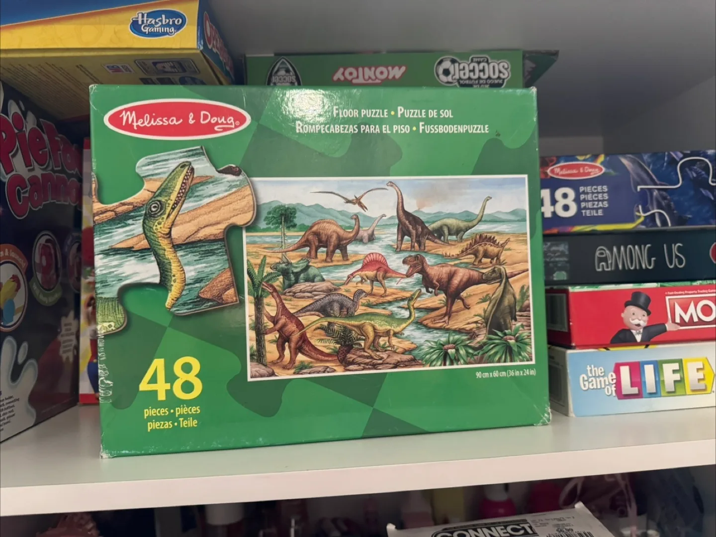 Melissa & Doug Dinosaur Floor Puzzle (48 Pieces) thumbnail