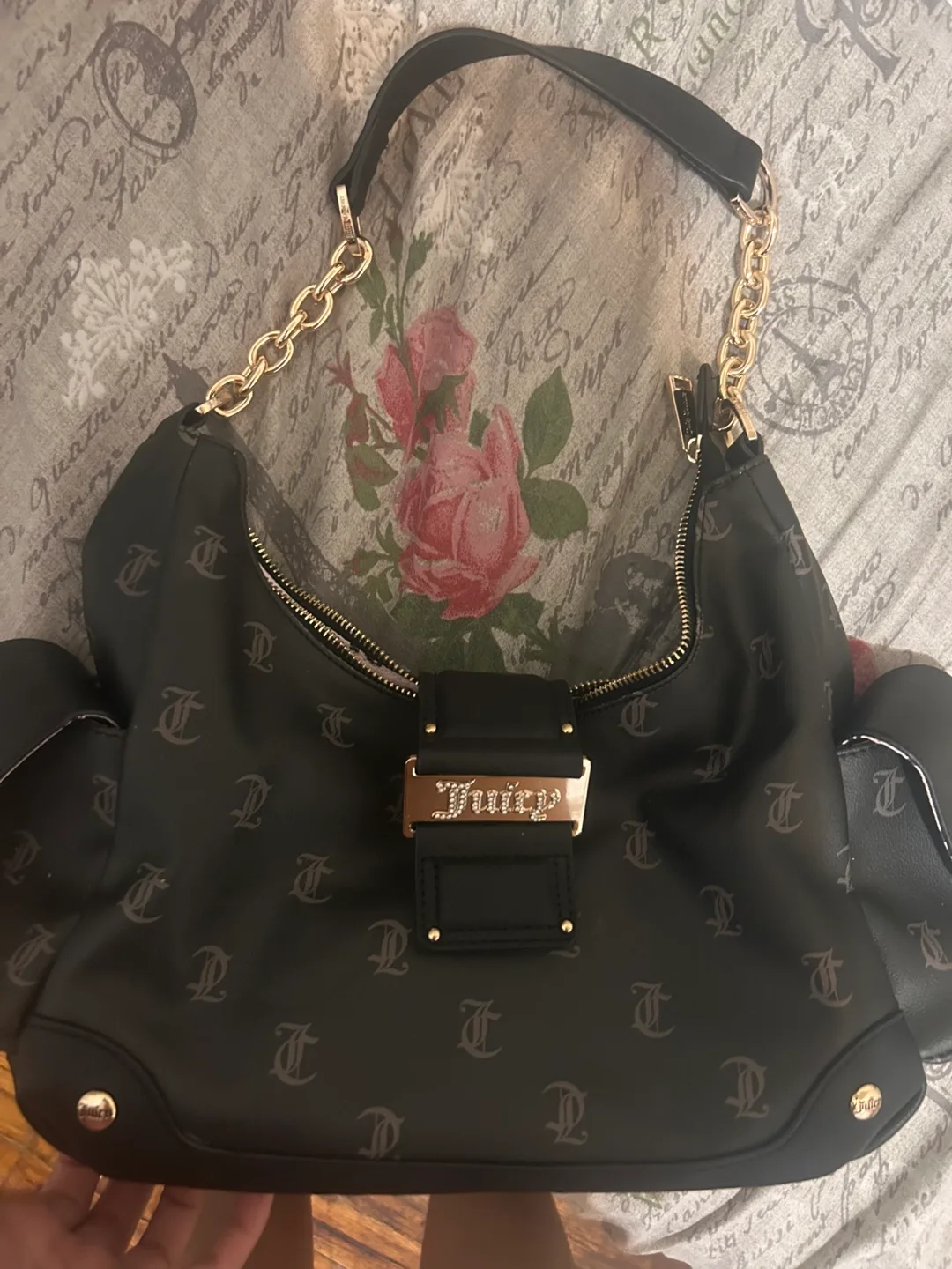 Juicy Couture Black Shoulder Bag thumbnail