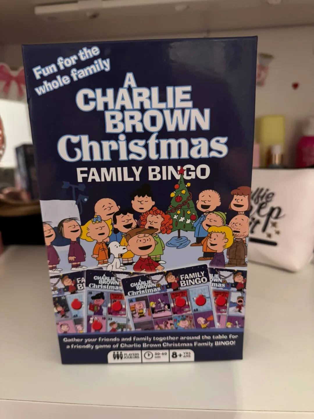 Charlie Brown Christmas Family Bingo Game thumbnail