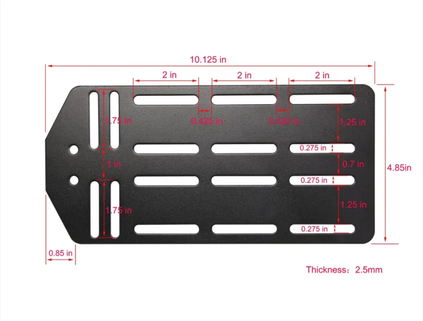 Bed Frame Brackets Plate Headboard Footboard (Set of 2) image indicator(2)