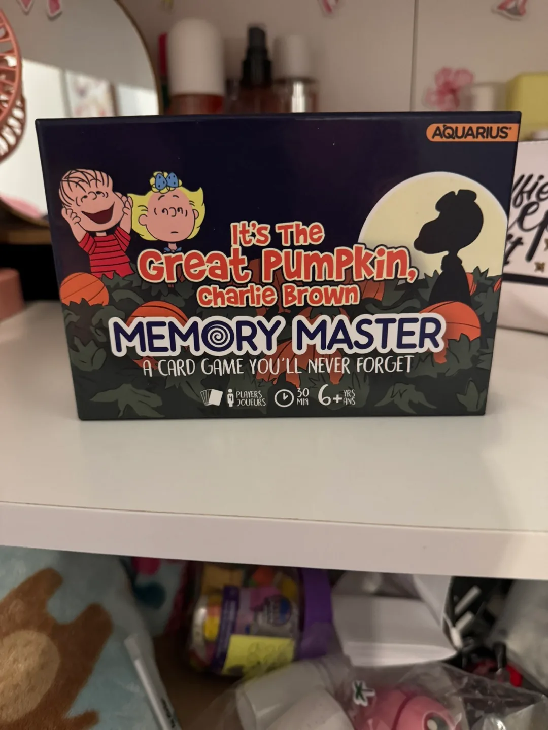 It's The Great Pumpkin Charlie Brown Memory Master Game thumbnail