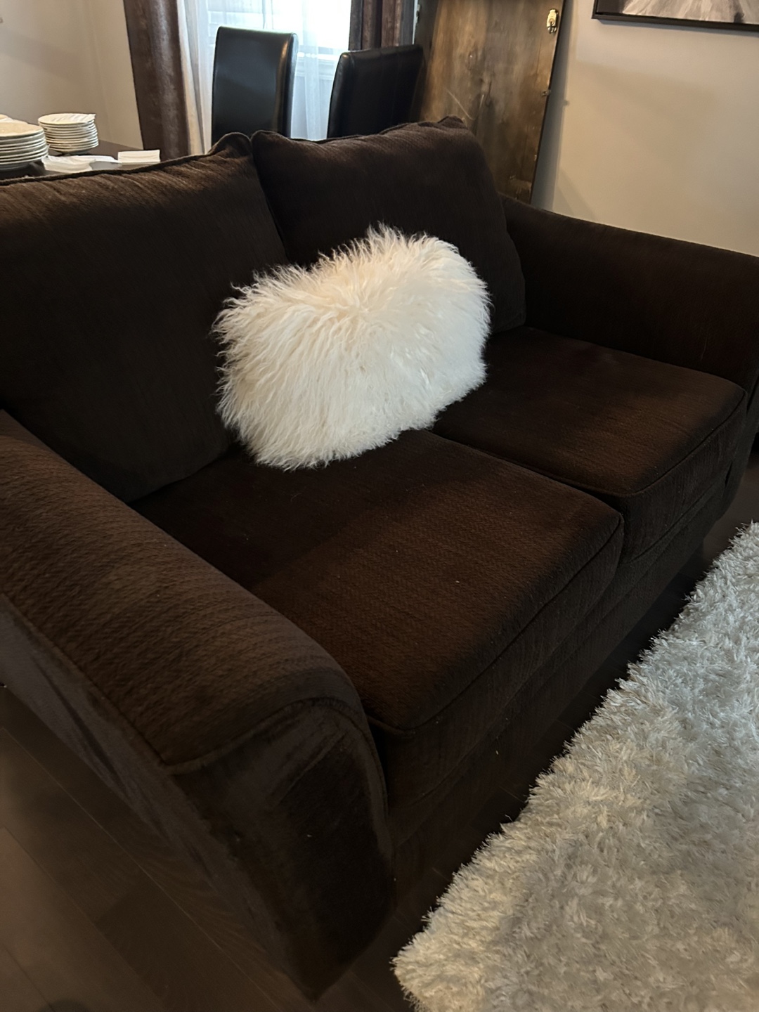Free Brown Loveseat