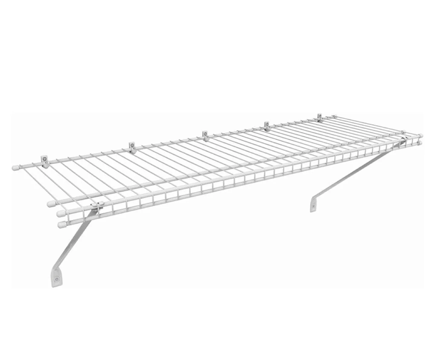 Closetmaid White Wire Shelf Kit 4’ x 12” thumbnail