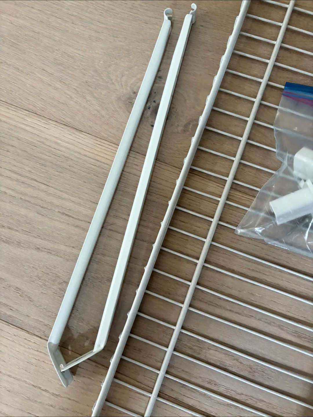 Closetmaid White Wire Shelf Kit 4’ x 12” image indicator(5)