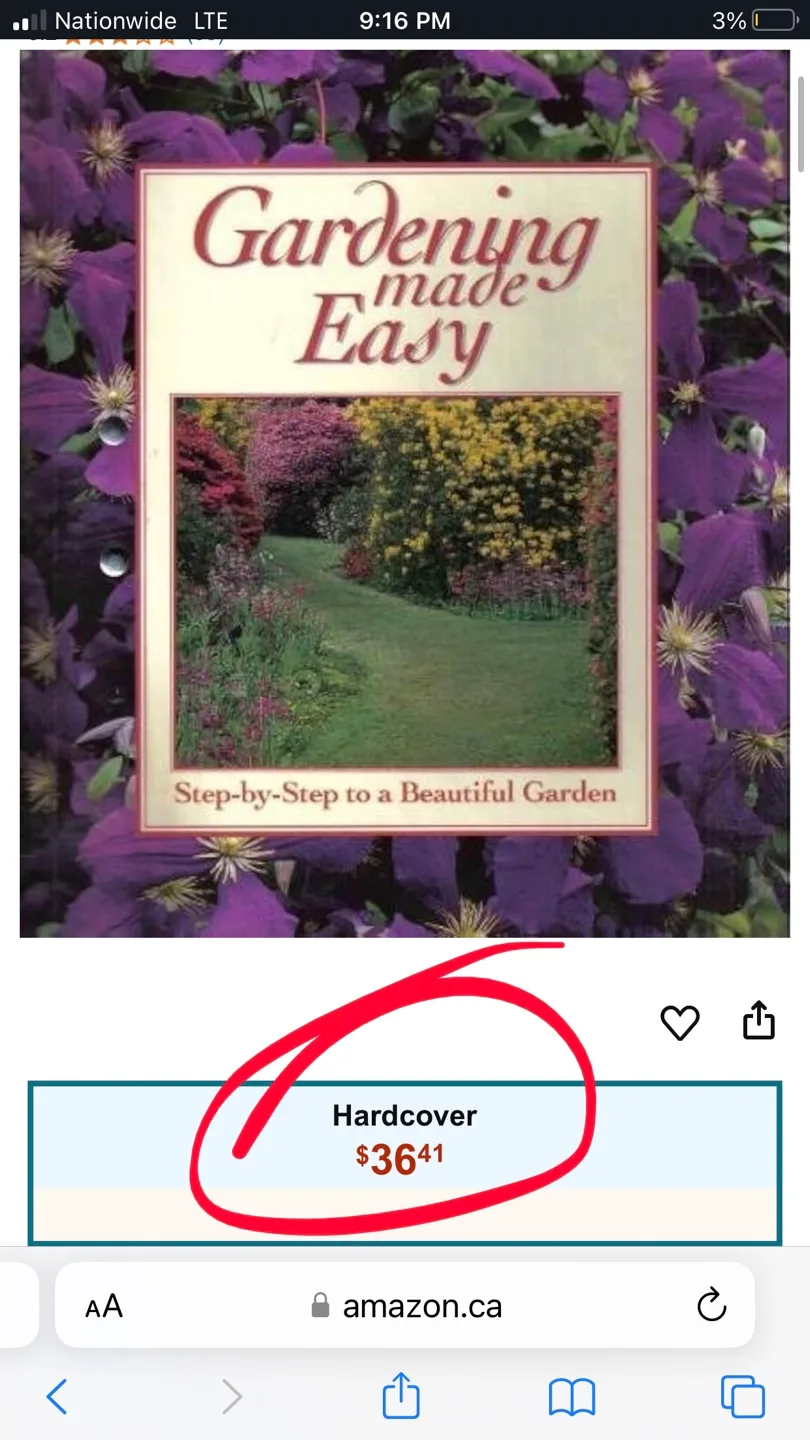 NEW Excellent Gardening Book beautiful photographed pictures image indicator(8)