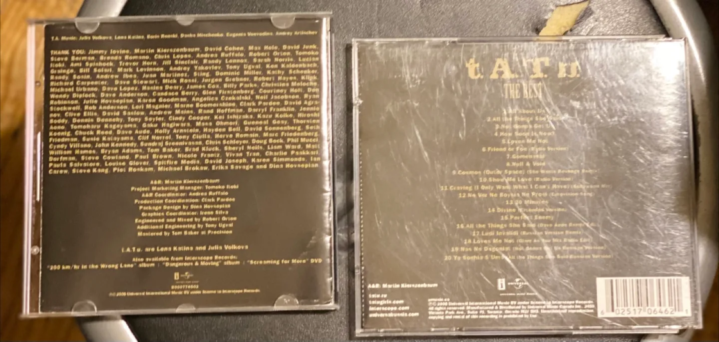 t.A.T.u. - The Best CD image indicator(4)