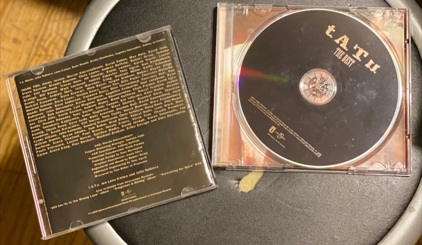 t.A.T.u. - The Best CD image indicator(3)