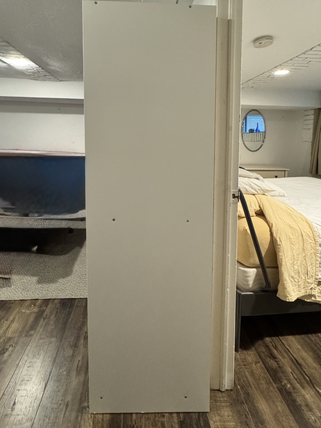 IKEA Kleppstad Wardrobe with 3 Doors, White - photo 4