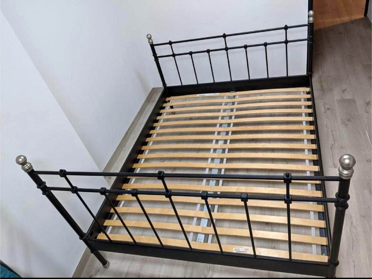 Black Metal Bed Frame