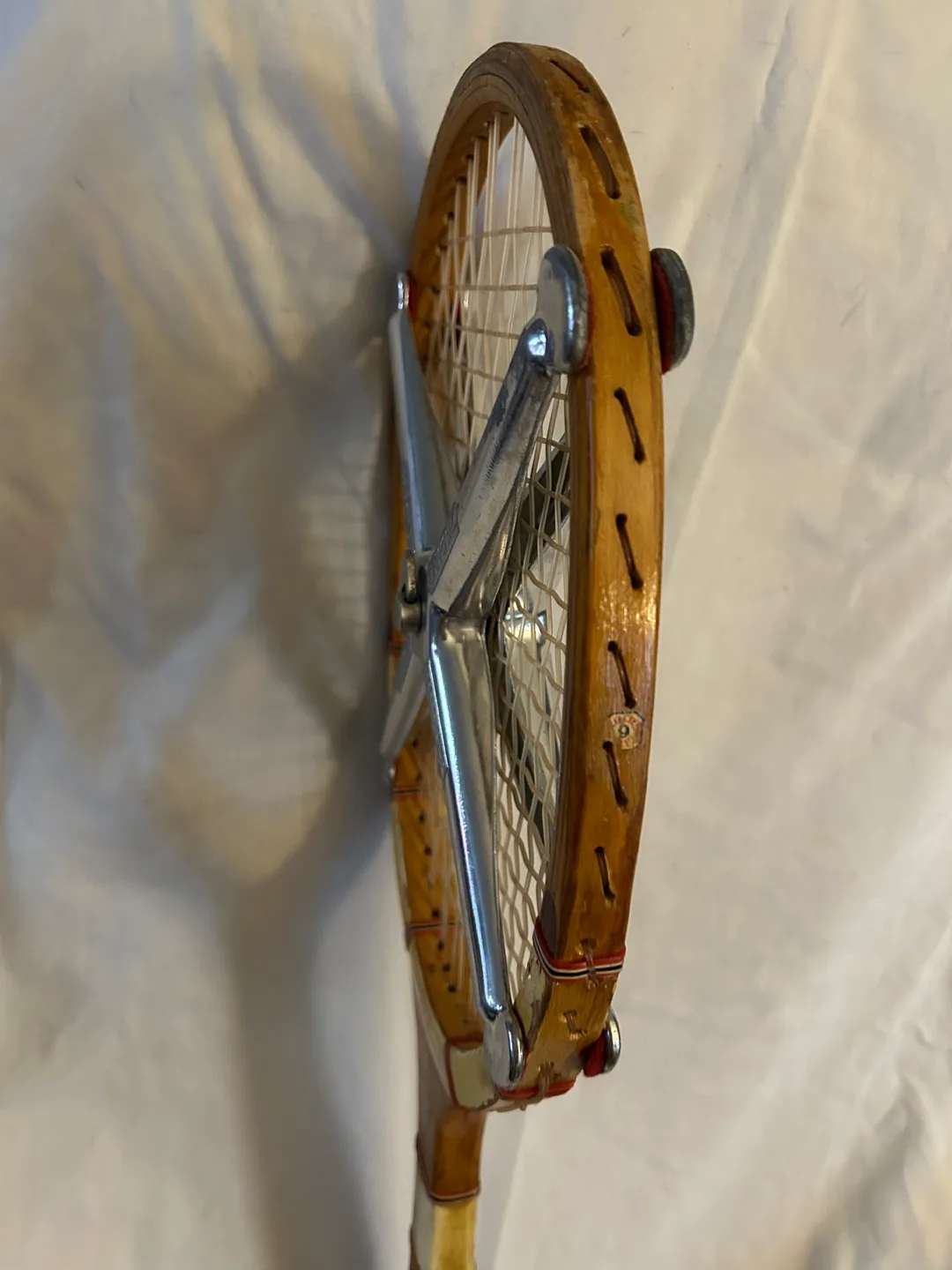 VINTAGE Wright & Ditson TROPHY Tennis Racquet image indicator(6)