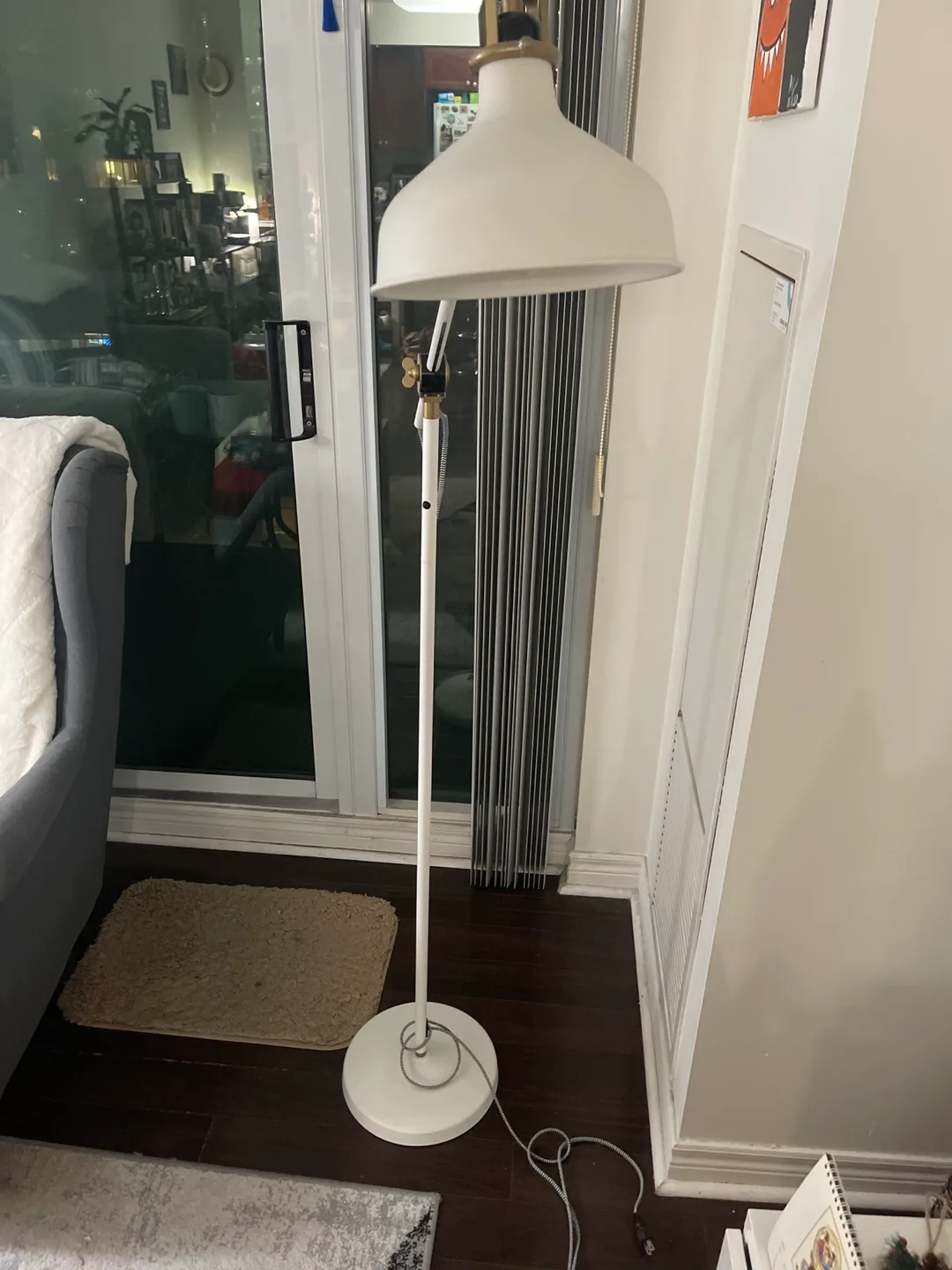 White Floor Lamp thumbnail