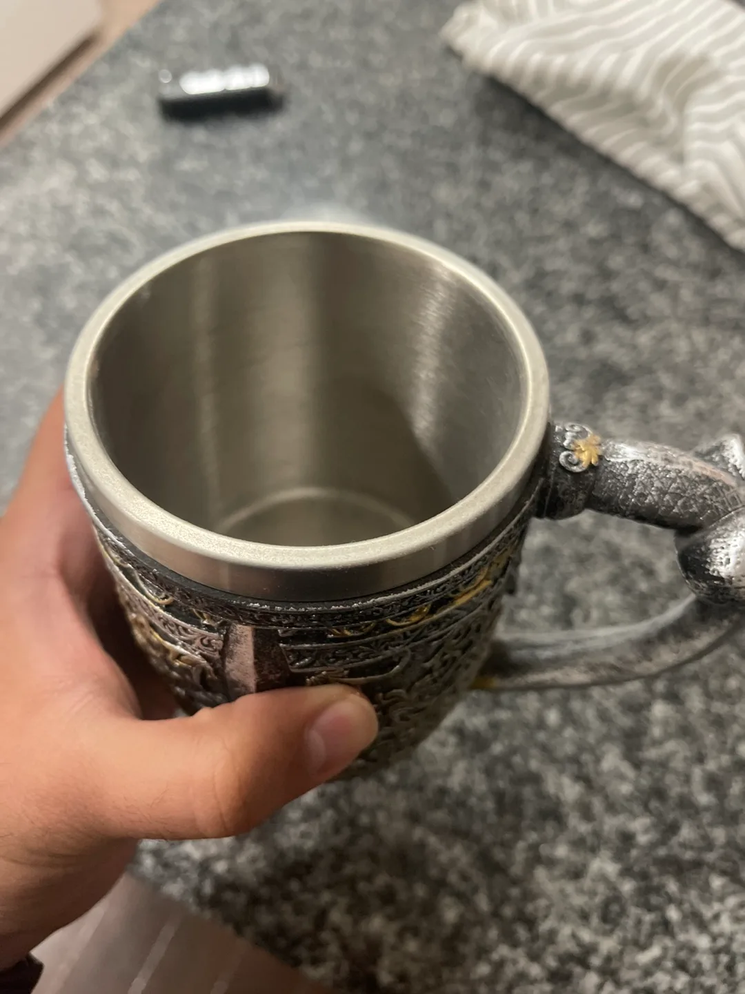 Skull Mug with Intricate Design image indicator(5)