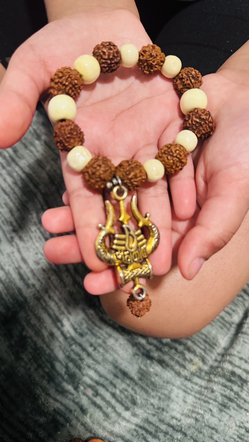 Handmade Wooden Bead Bracelet