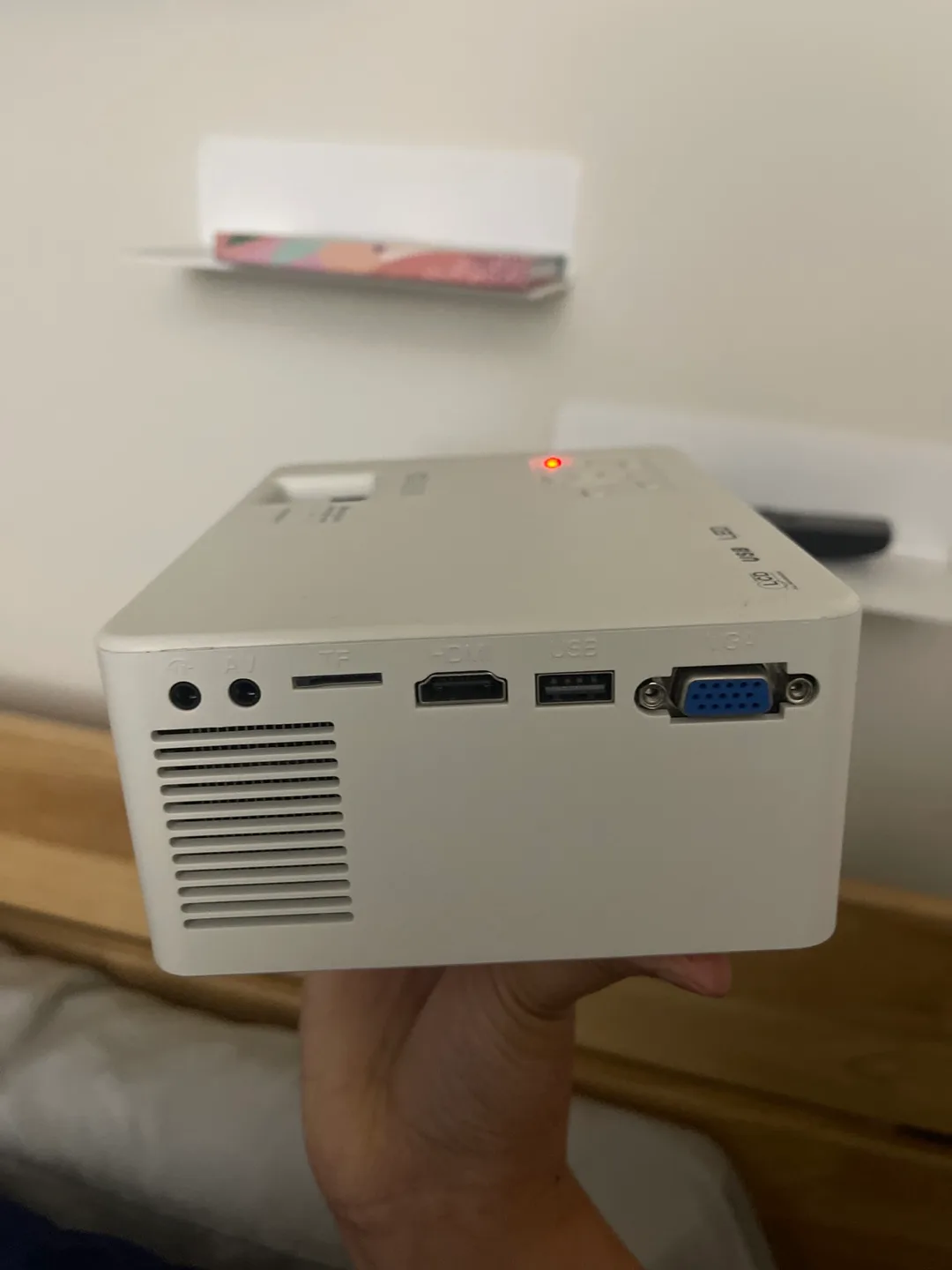 White Projector image indicator(2)