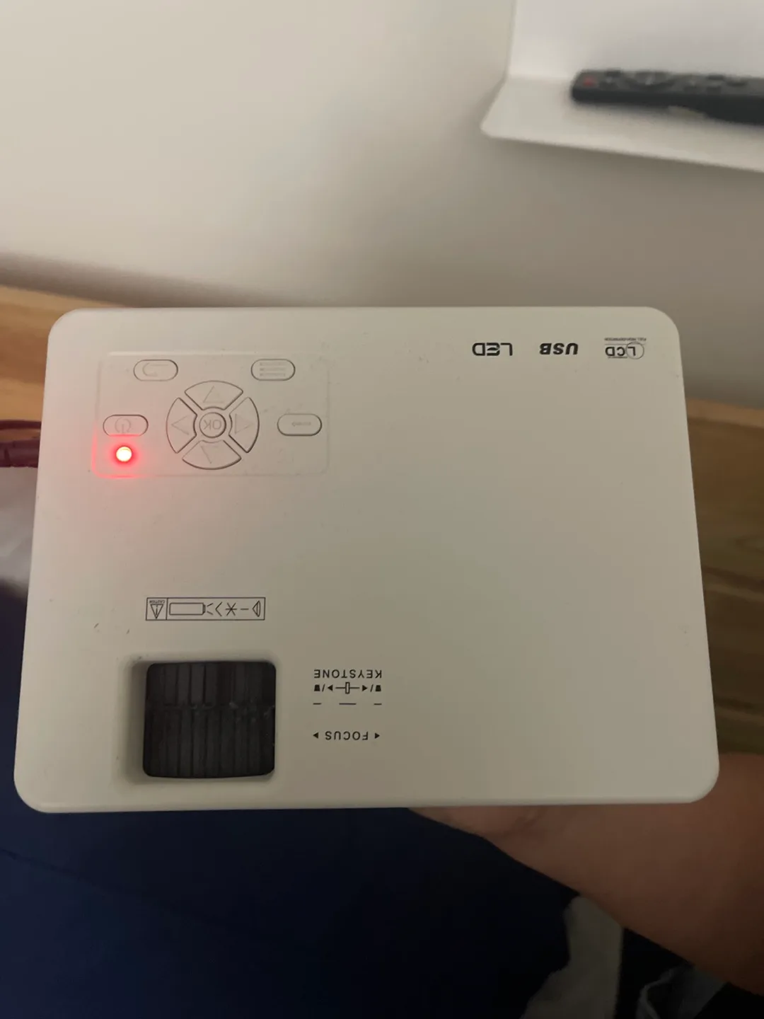 White Projector image indicator(5)