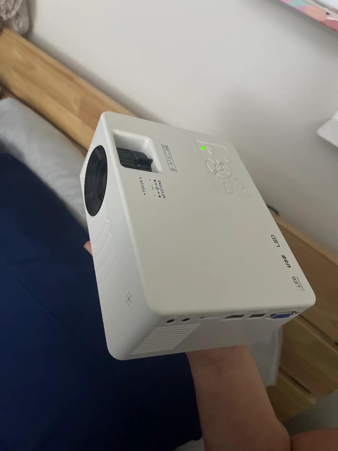 White Projector image indicator(6)