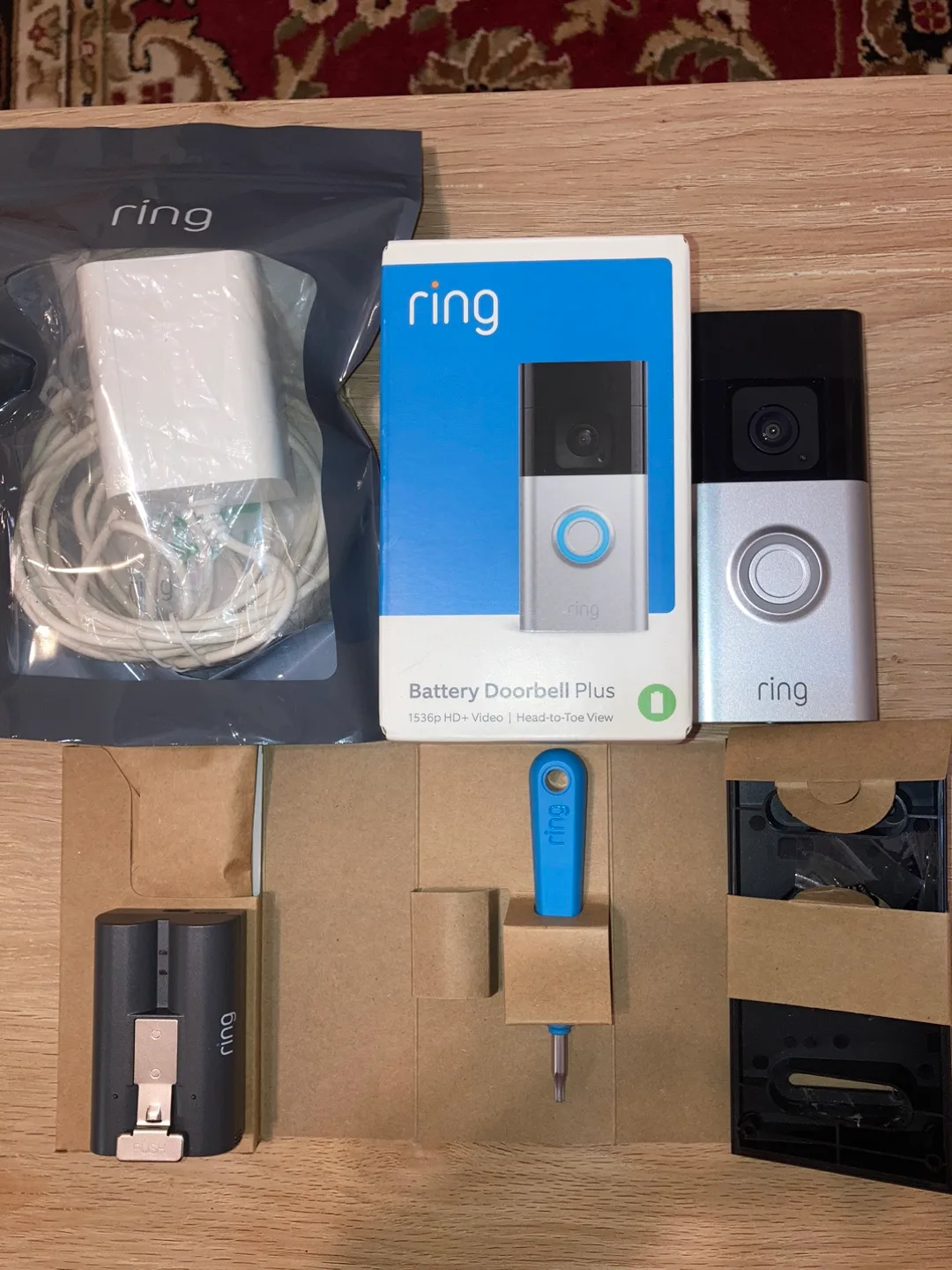 Ring Battery Doorbell Plus - 2nd Gen - With Accessories image indicator(2)