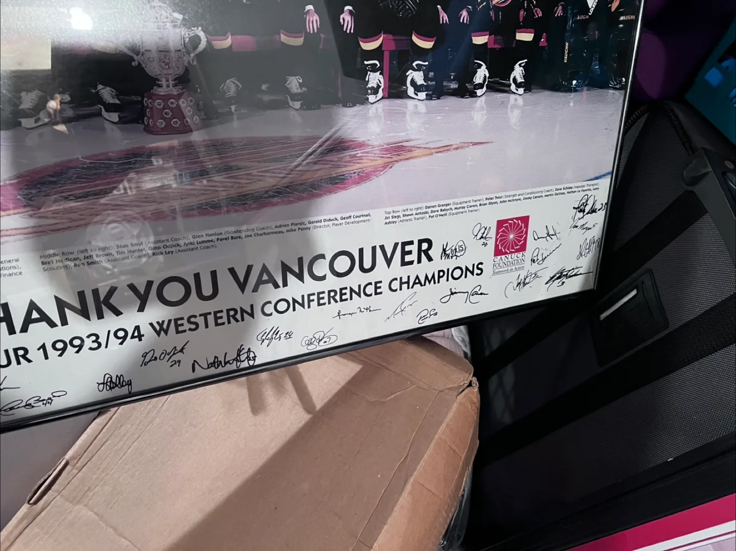 Vancouver Canucks 1994 Team Photo image indicator(3)