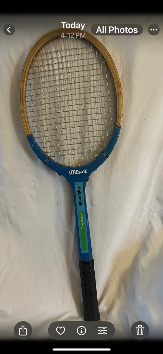 Wilson Sovereign Tony Trabert Tennis Racket thumbnail