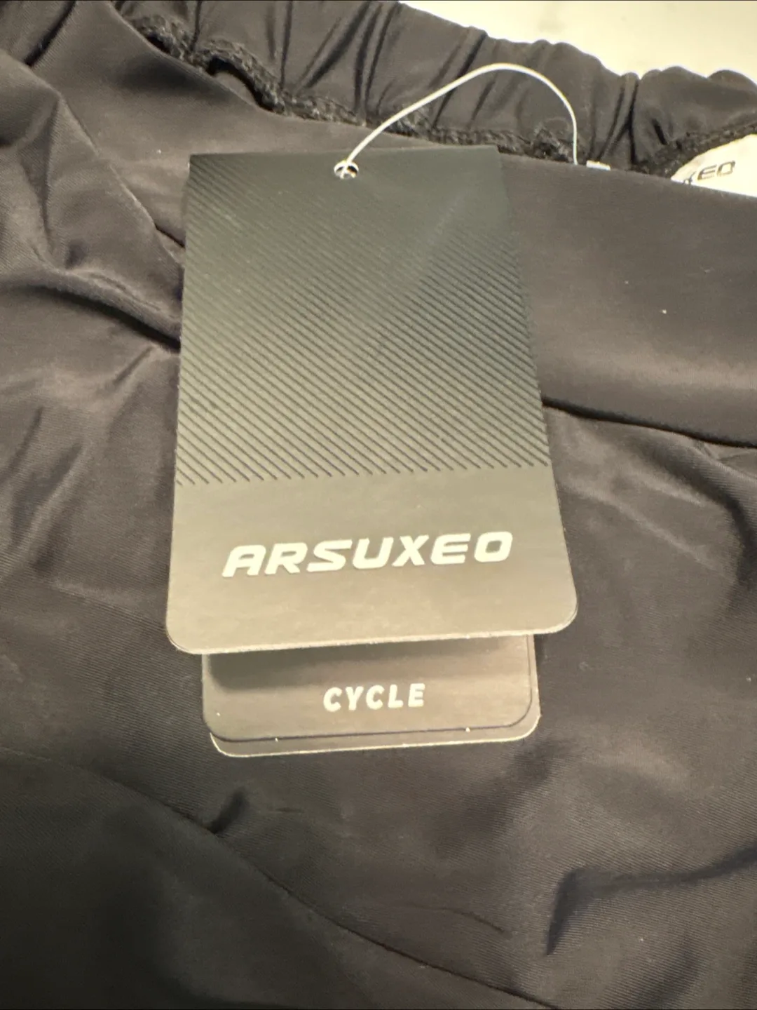 ARSUXEO NEW Cycle Skort - Black image indicator(3)
