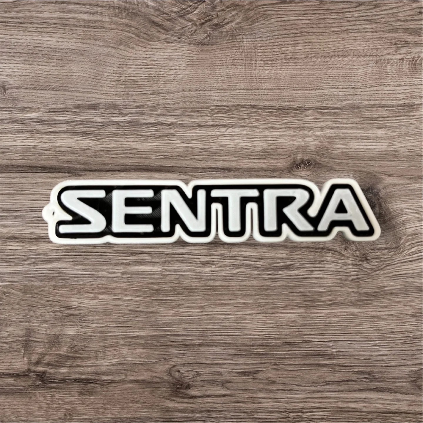 3D Printed sentra logo keychain thumbnail