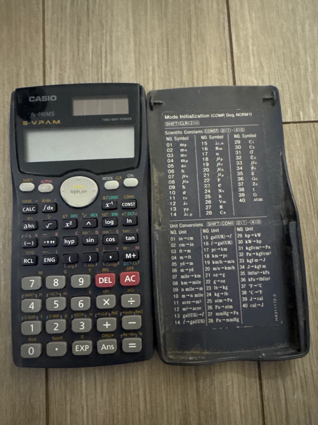 Casio fx-991MS S-VPAM Calculator thumbnail