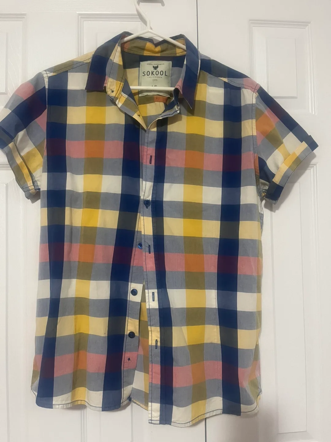 Plaid Short Sleeve Shirt - L/G thumbnail