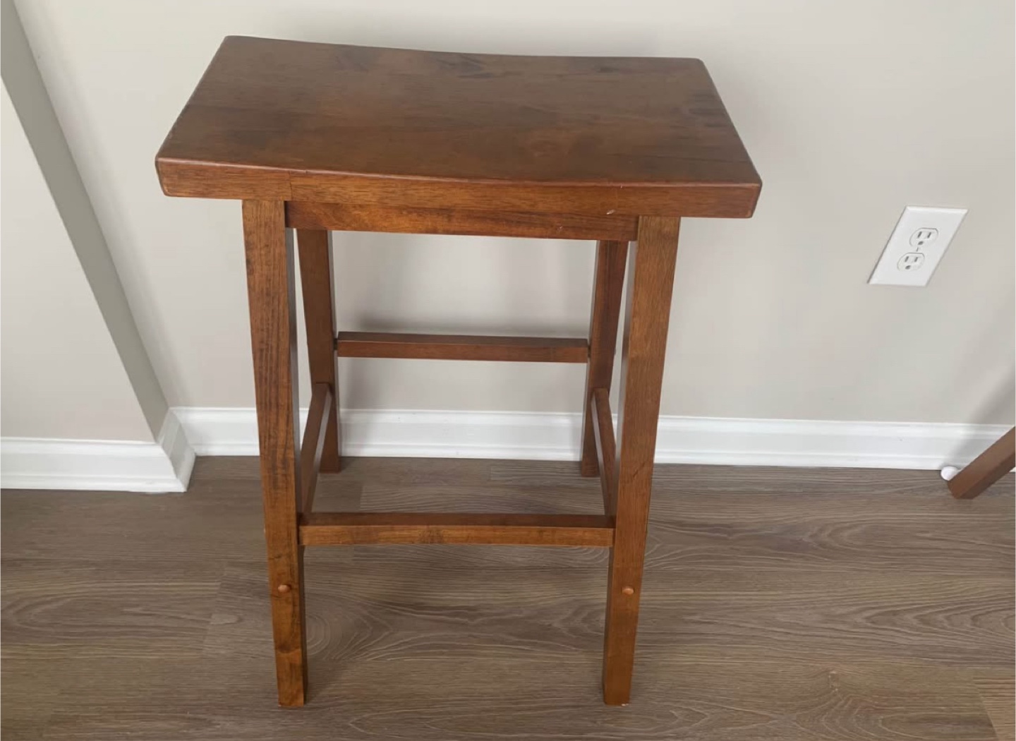 Set of 2 Saddle Seat Bar Stools, 29 inch - photo 3