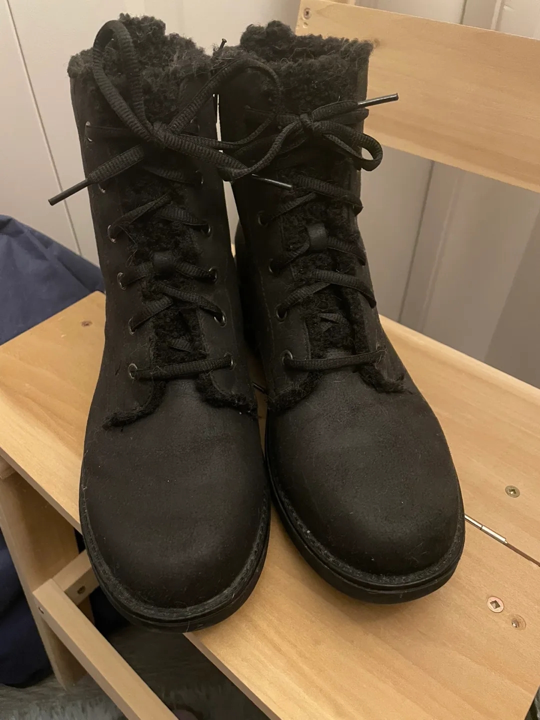 Life Stride Cozy Black Boots - Size 10 thumbnail