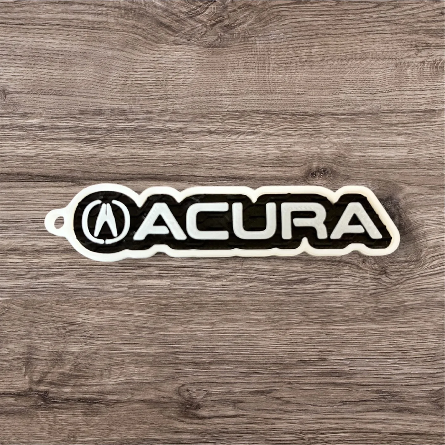 3D printed Acura logo keychain thumbnail