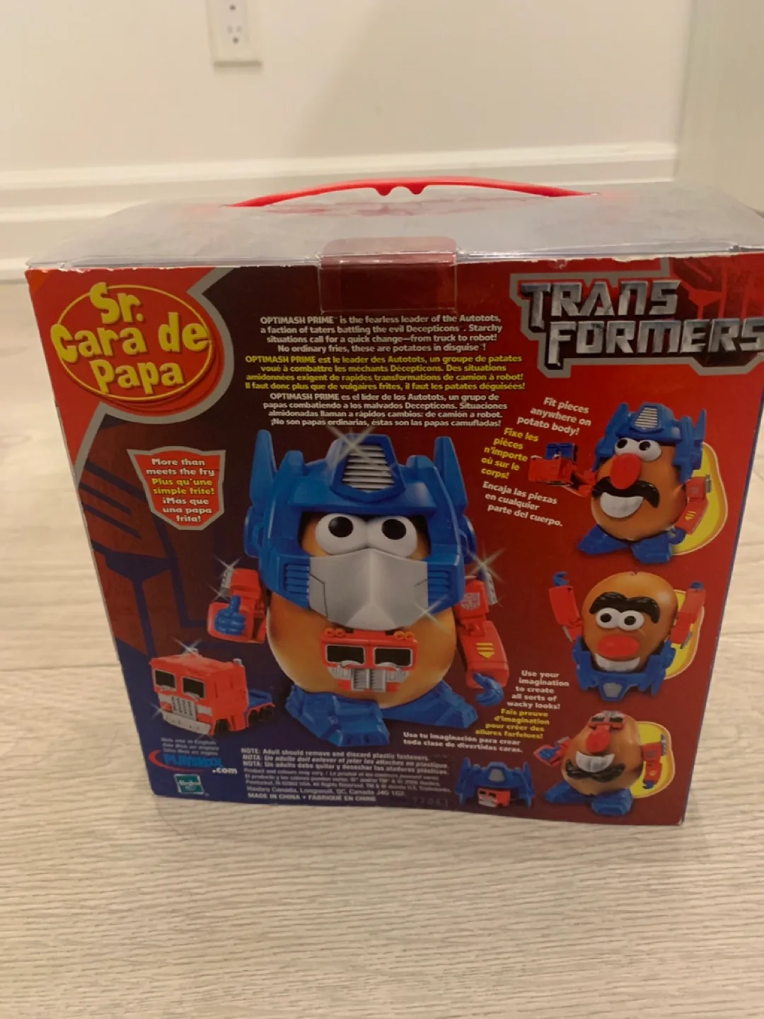 Playskool Mr. Potato Head Optimash Prime Transformers image indicator(3)